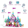 thumbnail image 5 of Juego de juguetes de construcción STEM de castillo de princesa de 568 piezas: kit de bloques de construcción perfecto para niñas de 6 a 12 años: ¡regalo de cumpleaños o Navidad educativo y divertido!, 5 of 5