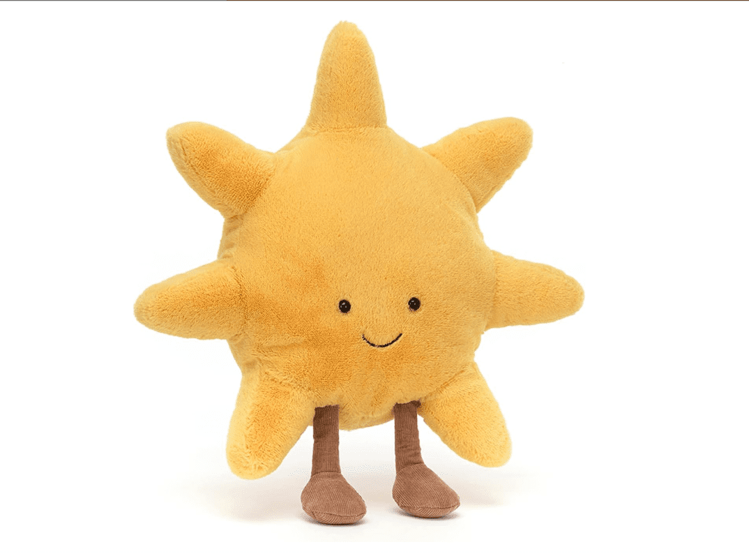 Sun Plush Toy, Medium 12 inches - Sun Plush - Fun Gift Idea