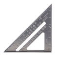 thumbnail image 2 of 7 Pulgadas Regla Triángulo de Aluminio Cuadrado de Carpintería Herramientas de Medición de Encuadre Sunnimix Regla triangular de aleación de aluminio de 7 pulgadas, 2 of 8