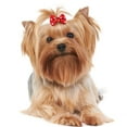 thumbnail image 5 of 50PCS Yorkie Dog Hair Bows with Rubber Bands Rhinestone,Cute Dog Bows Dog Hair Bowknot for Small Dogs Puppy Hair Bows Pet Grooming Bows Dog Cat Hair Accessories for for Halloween Thanksgiving, 5 of 6