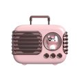 thumbnail image 1 of Mini Luggage Retro  Speaker, Vintage, Unique, Retro Style Design,  Connection,Card Insertion Function, Mini Size, Luggage Speaker, 1 of 8