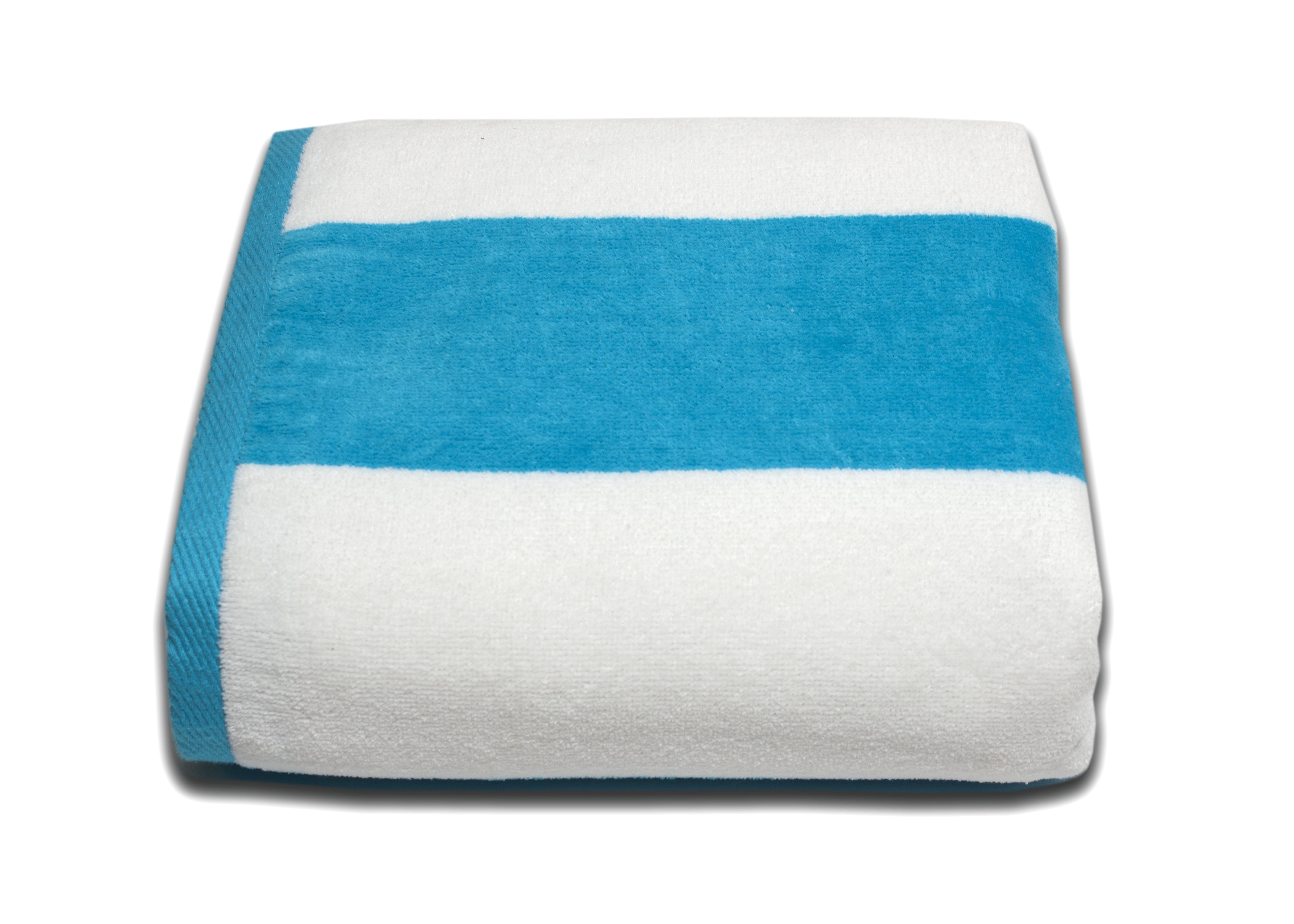 Tropical Cabana 100 Cotton Velour Wide Stripe Beach Towel