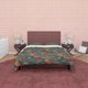 thumbnail image 4 of Juego de cama retro verde ondulado, manta abstracta funda nórdica vintage, verde, 4 of 6