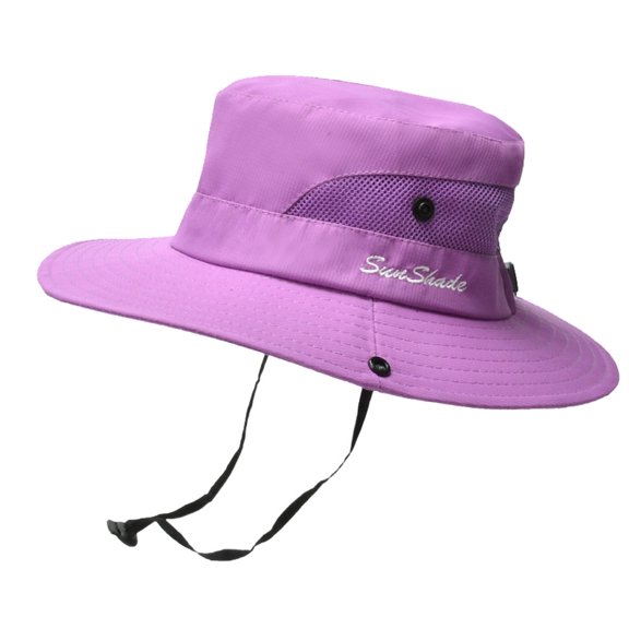 AXXD Child Fashion Solid Sunshade Hat Fisherman's Hat Basin Hat Outdoor Bucket Hat