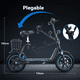 thumbnail image 4 of Scooter Eléctrico Plegable Honey Whale M5 Elite Negro, 4 of 6