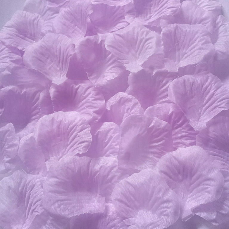 1000pcs (100pcs*10 packs) Decorative Black Artificial Fake Fabric Rose  Petals
