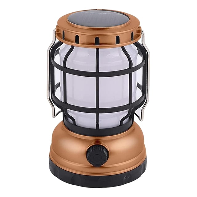 Lámpara colgante de patio de luz de tienda de linterna de camping al aire Cobre SM SunniMix Linterna al aire libre