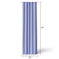 thumbnail image 6 of Mainstays Kids Spring Periwinkle Light Purple Solid Ribbed Corduroy Blackout Rod Pocket with Back Tabs Single Curtain Panel, Set of 1, 38" W x 95" L, 6 of 6