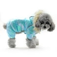 thumbnail image 1 of TopLLC Pet clothes Colorful caped four-legged sweater Button pet clothes, 1 of 9