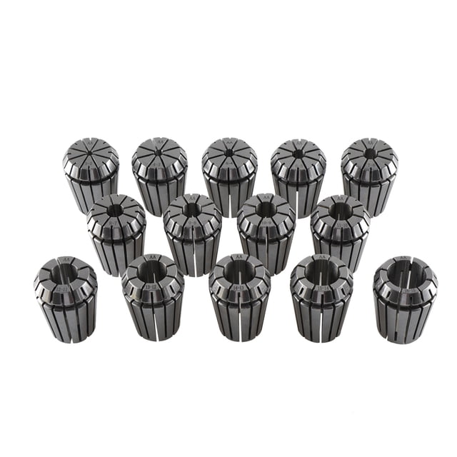 14Pcs Spring Collets Set Precise ER25 Collet Chucks Set for Engraving Machine Milling Holder
