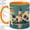 Orange, variant on Coastal Lighthouse Accent Mug, 11oz Ceramic Coffee Cup for Ocean Lovers