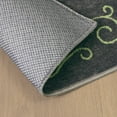 thumbnail image 2 of DEORAB 9'x 12' Outdoor Rug Chenille 3-Layers Patio Washable Mat Imitation Silicone Material Camping Garden RV Carpet,BLACK, 2 of 9
