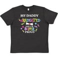 thumbnail image 3 of Inktastic My Daddy Graduated and I'm Super Proud Youth T-Shirt, 3 of 5
