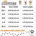 thumbnail image 6 of Minzimin Mesh Dog Shoes Dog Boots, Breathable Dog Shoes for Small Dogs, Waterproof Puppy Booties Sandals with Anti-Slip Sole and Zipper, Dog Shoes for Hot Pavement Durable Pet Paw Protector, 6 of 6