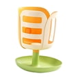 thumbnail image 4 of S SERENABLE 2 in 1 Rabbit Hay Feeder Anti Tipping Sturdy Less Wasted Food and Hay Holder Orange, 4 of 9
