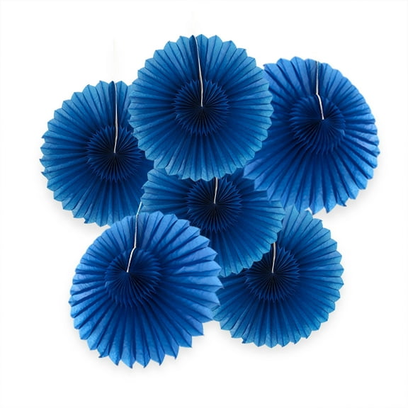 14" tissue paper pinwheel (set of 6)