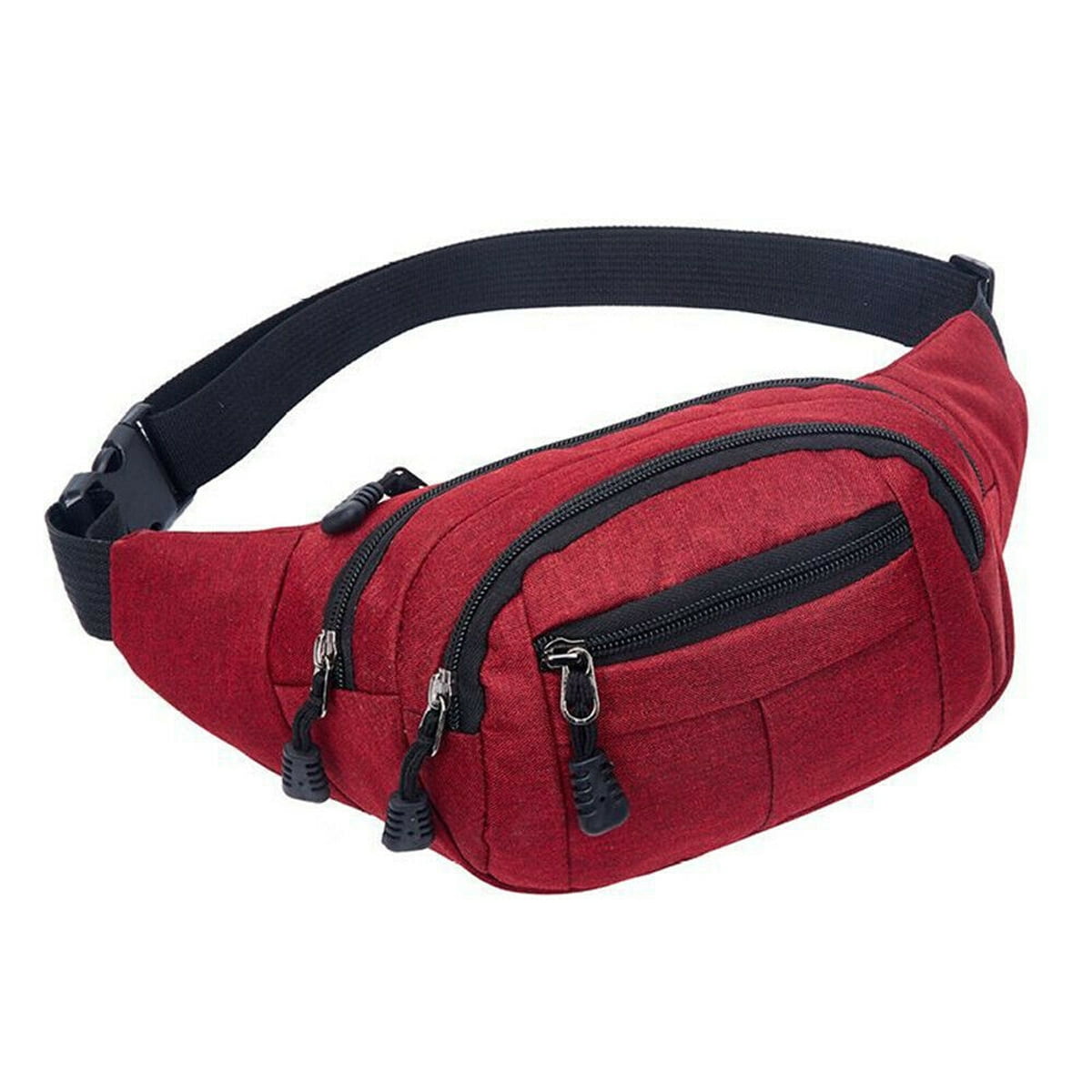 Women Men Waist Bum Bag Fanny Pack Belt Money Pouch Wallet Travel