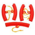 thumbnail image 2 of Protector para cambiador de neumáticos Sailing 5 protectores de llantas de goma rojos, 2 of 10