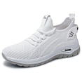 thumbnail image 2 of Mfakffe Orthopedic Shoes for Women Mesh Breathable Non Slip Sneakers Arch Support Trendy Running Shoes Lightweight Slip on, 2 of 5