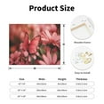 thumbnail image 2 of Lsque Pink Butterfly Print Wall Art – Decorative Picture for Living Room, Bedroom, and Office (Horizontal), 2 of 6