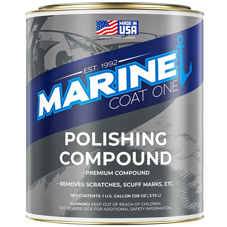 Marine Coat One, Premium Polishing & Rubbing Compound Car Scratch Remover-Gallon