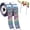 B, variant on Reflective Bird Scare Tape, Double-sided holographic deterrent ribbon for gardens, roofs & crops