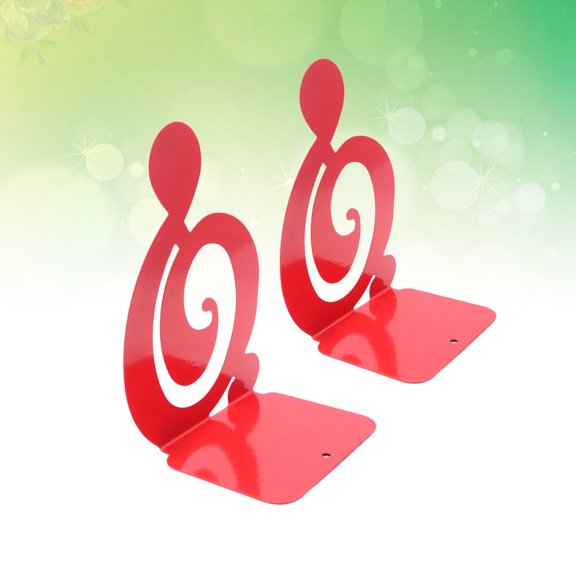 HOOWIFFY Bookend Pair 7.7 x 4.7 x 1.2in Simplicity Modern Design