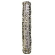 Mezuzah Cover Silver Design #148 10cm