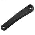 thumbnail image 3 of Greeniant Manivela izquierda para bicicleta de 170mm, reemplazo de alto rendimiento de aleación de aluminio con brazo de bielas con orificio de rombo para Ciclismo Negro Greeniant OD010794-01, 3 of 5
