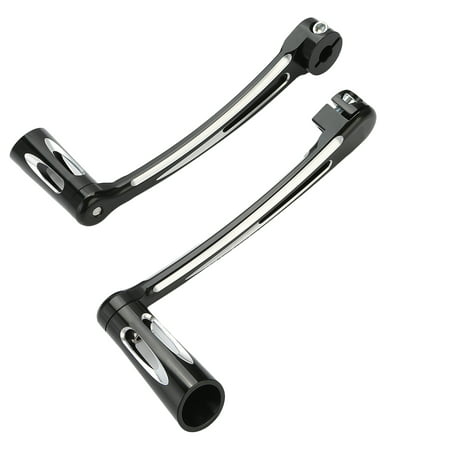 TKOOFN Deep Cut Brake Arm Heel Toe Shift Lever W Shifter Peg For Harley Touring 1997 to UP