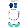 thumbnail image 4 of Gafas de sol RONSOU Al-Mg polarizadas irrompibles para hombres, 4 of 6