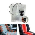 thumbnail image 4 of Universal Car Seat Heater Kit 12V Carbon Fiber Heating Pads 2 Level Dual Control Switch System Buttons, 4 of 6