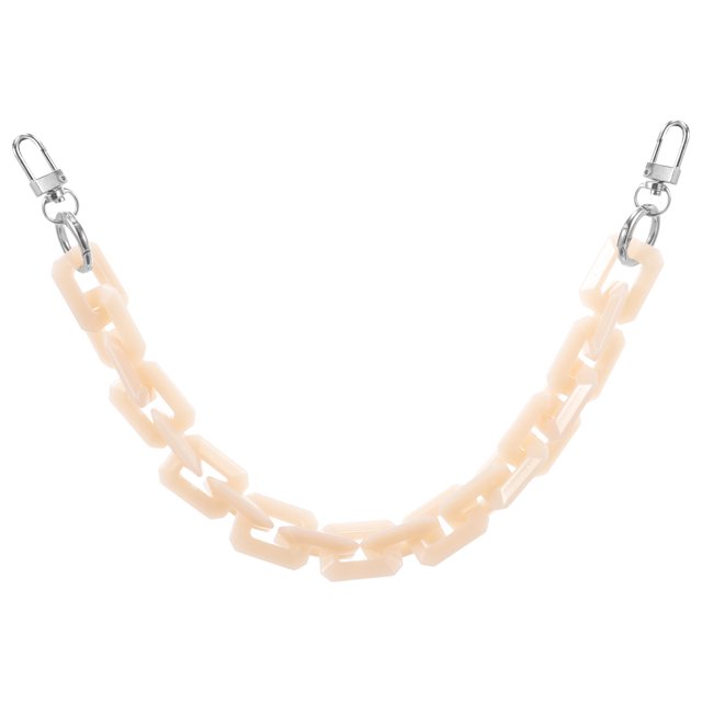 Miangastore Chain Strap Acrylic Metal 1Pcs 14.6X0.8X0.8In