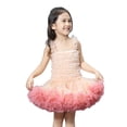thumbnail image 2 of LEEy-world Vêtements pour Filles Robe Évasée à Manches Courtes en Maille Contrastée Col Montant, Kaki, 2 of 5