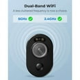 thumbnail image 6 of Reolink 4MP Outdoor Wireless Battery-Powered Security Spotlight Camera, Color Night Vision, Human/Vehicle Smart Detection, 2.4/5Ghz WIFI, Supports Smart Home, Argus 3 Pro with Solar Panel, 6 of 10