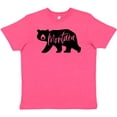 thumbnail image 3 of Inktastic Montana Black Bear Silhouette Youth T-Shirt, 3 of 5