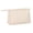 Beige, variant on Ribbed Cosmetic Pouch with Zipper, Textured Fabric Travel Organizer Bag for Toiletries and Makeup, Beige Clutch for Women, Portable Vanity Case for Daily Use and Trips
