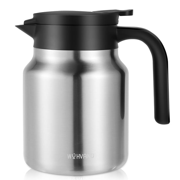 Jarra térmica para café WYHVAND, 1 L, acero inoxidable, color plateado
