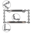 thumbnail image 6 of KINGWOLF 2Pack Car License Plate Frame Chain Accented Tough, 6 of 6