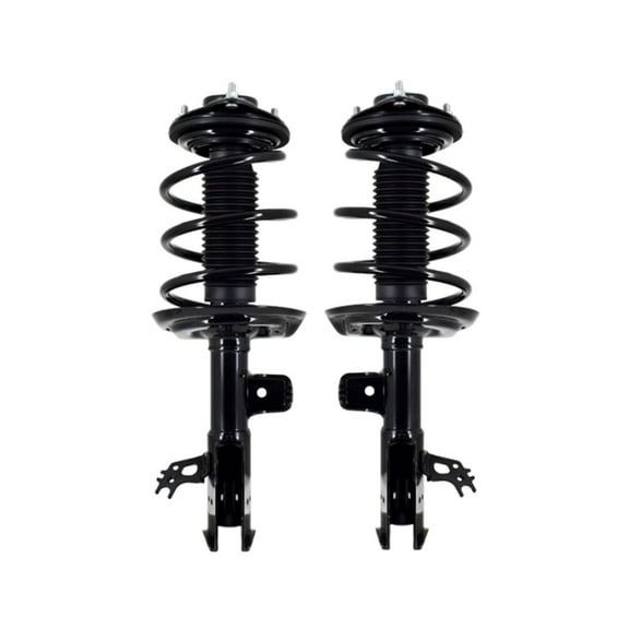 Pair of 2 Front Left-Right Quick Complete Strut-Coil Spring For 2018-2023 Toyota Camry