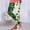 Khaki, variant on St Patricks Day Leggings for Women Shamrock Irish Stretchy Pant Soft Tummy Control Workout Yoga Casual Pants Black S