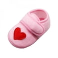 thumbnail image 2 of AAOMASSR Baby Sweet Shoes Newborn Boys Girls Toddler Shoes Red Heart Crib Shoes Non-Slip Baby Boys Girls Shoes Internal length 11.5, 2 of 5