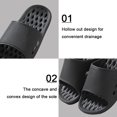 thumbnail image 3 of Shower Slippers Bathroom Anti-Slip PVC Indoor House Sandals, 3 of 5