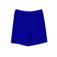 thumbnail image 5 of AJTQTH Girls Boys Kids Shorts Elastic Waist Trunks Solid Color Short Pants with Pockets Summer Knee Length Wide-Leg Clothes Outfits Blue 7 Years, 5 of 5