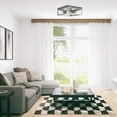 thumbnail image 4 of Globe Electric Memphis Light Flush Mount with Dimmable Light Option for Indoors, 4 of 6