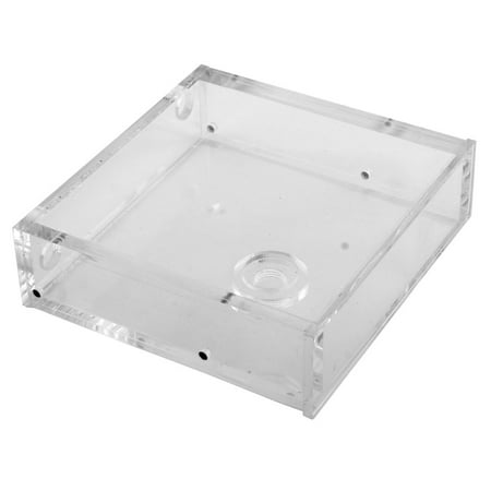 Computer Water Cooler Acrylic Block Temperature Wheel CD ROM Single Drive (Best Single Fan Water Cooler)