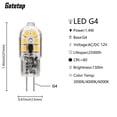 thumbnail image 1 of Luz LED en línea Mini G4 de bajo voltaje, luz blanca cálida para espejo, Faro de cristal, reemplazo de luz halógena de 25W, 12V COB, 1-10 piezas, 1 of 4