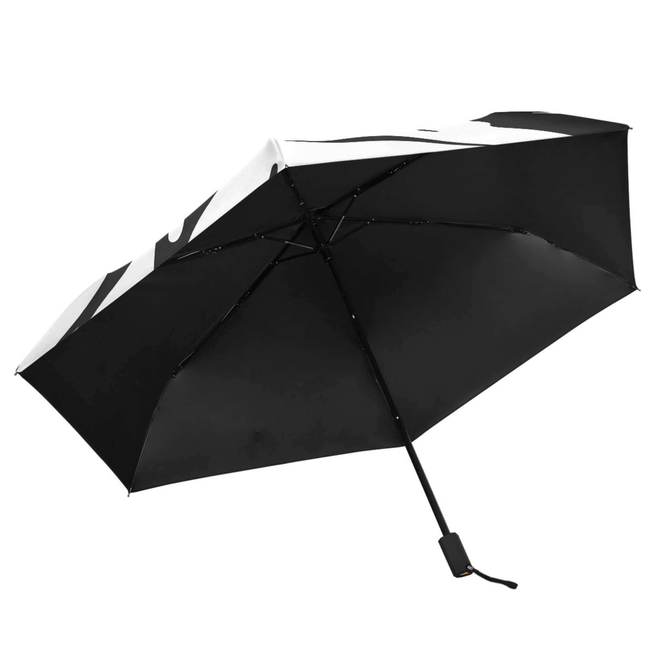 ALAZA Liquid Wave Pattern UPF 50+ Compact Folding Umbrella for Rain Travel Umbrella Packable