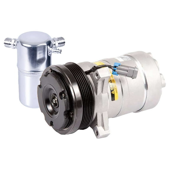 AC Compressor & A/C Drier For Cadillac DeVille 4.9L V8 1994 1995 - BuyAutoParts