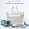 thumbnail image 2 of Bolsa de gimnasio Minnieouse ligera y duradera de nailon para mujer negro, 2 of 6